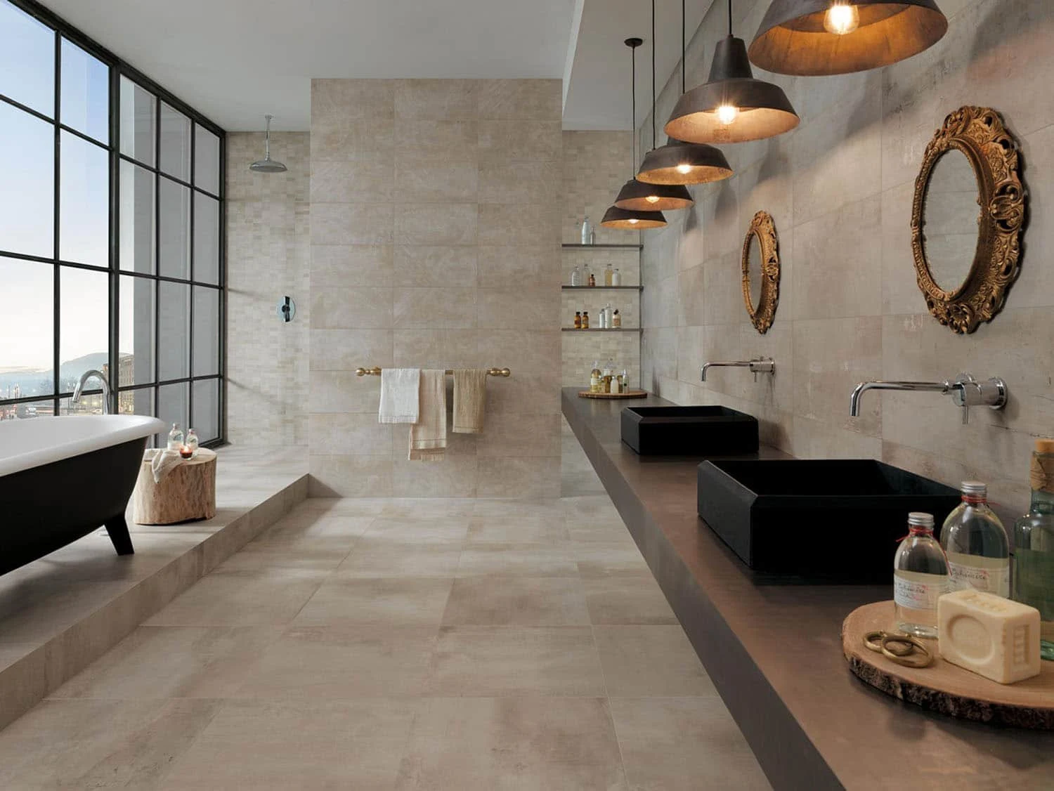 Création de salle de bain, pose de faïence et carrelage
