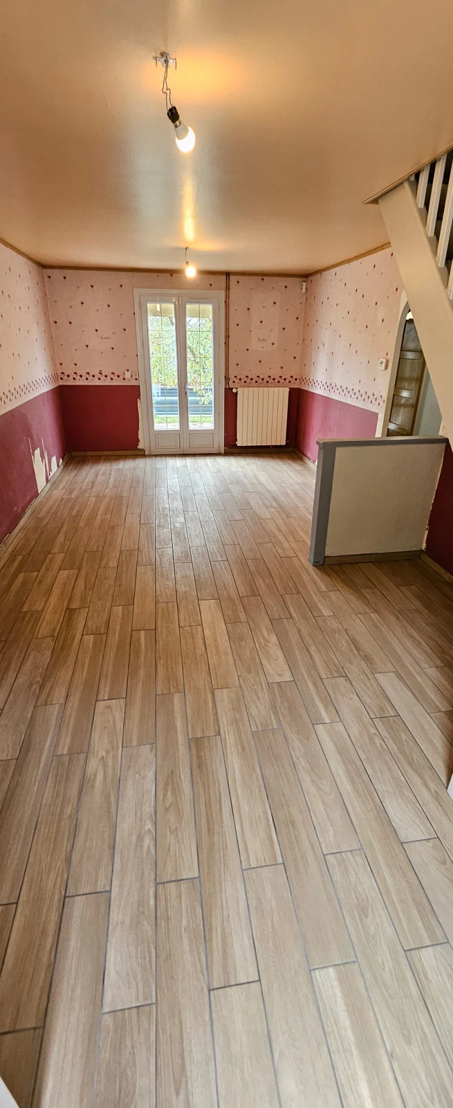 Carrelage imitation parquet