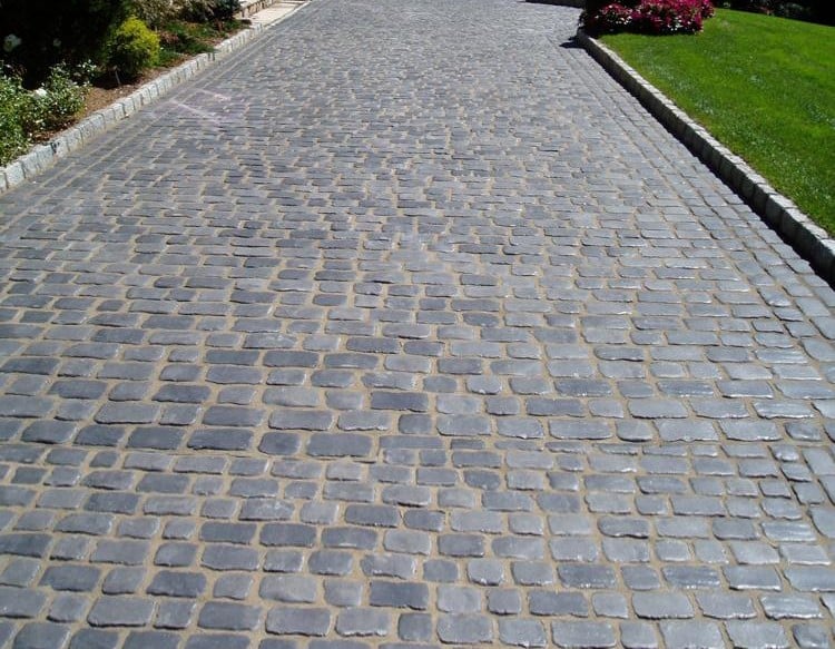 allée, terrasse en pierre naturelle à beauvais dans l'Oise