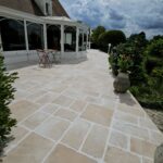 terrasse en pierre